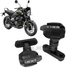 For Husqvarna Svartpilen 401 VITPILEN 401 2018-2023 Motorcycle CNC Exhaust Frame Sliders Crash Pad Protector Falling Protector