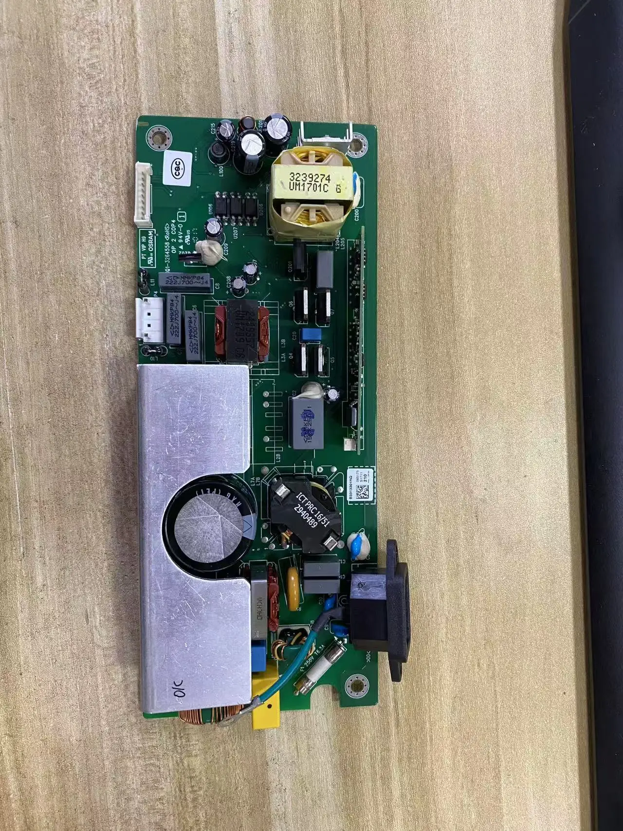 MS531 Power Board AC -BENQ MS531 POWER SUPPLHY MS513 Projectors MX532 MW533 MH534