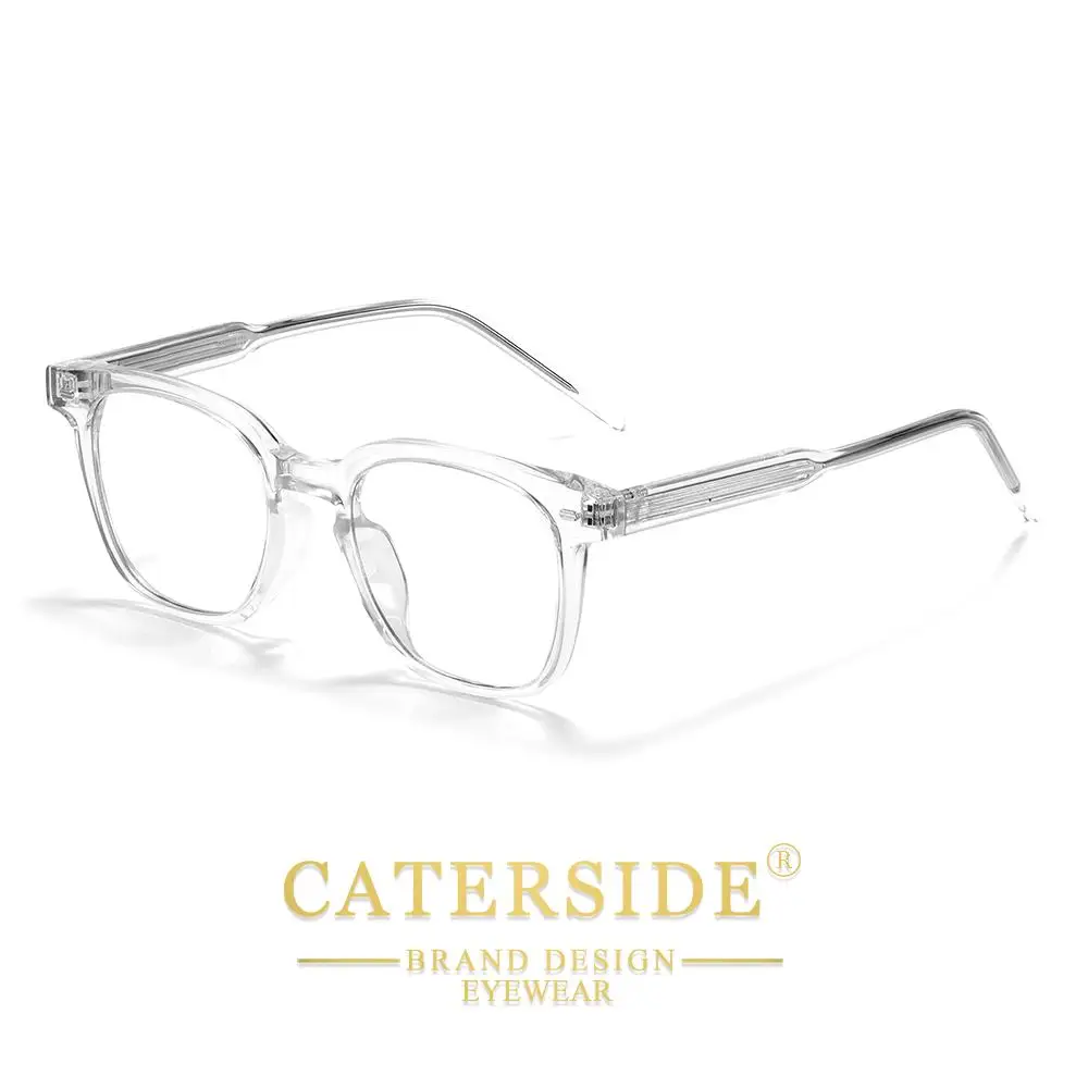 CATERSIDE Neue Männer TR Platz Optische Gläser Rahmen Frauen Klassische Einfache Anti BlueLight Computer Brille Optische Brillen Rahmen – Detail 10