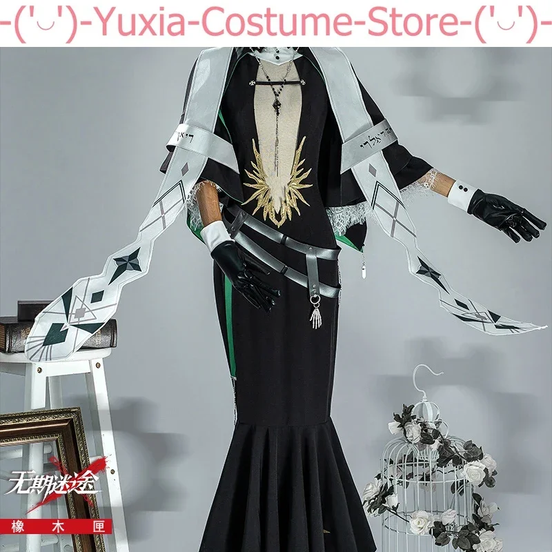 

Anime! Path To Nowhere Oak Casket Game Suit Sexy Mermaid Dress Uniform Cosplay Costume Halloween Party Outfit Women