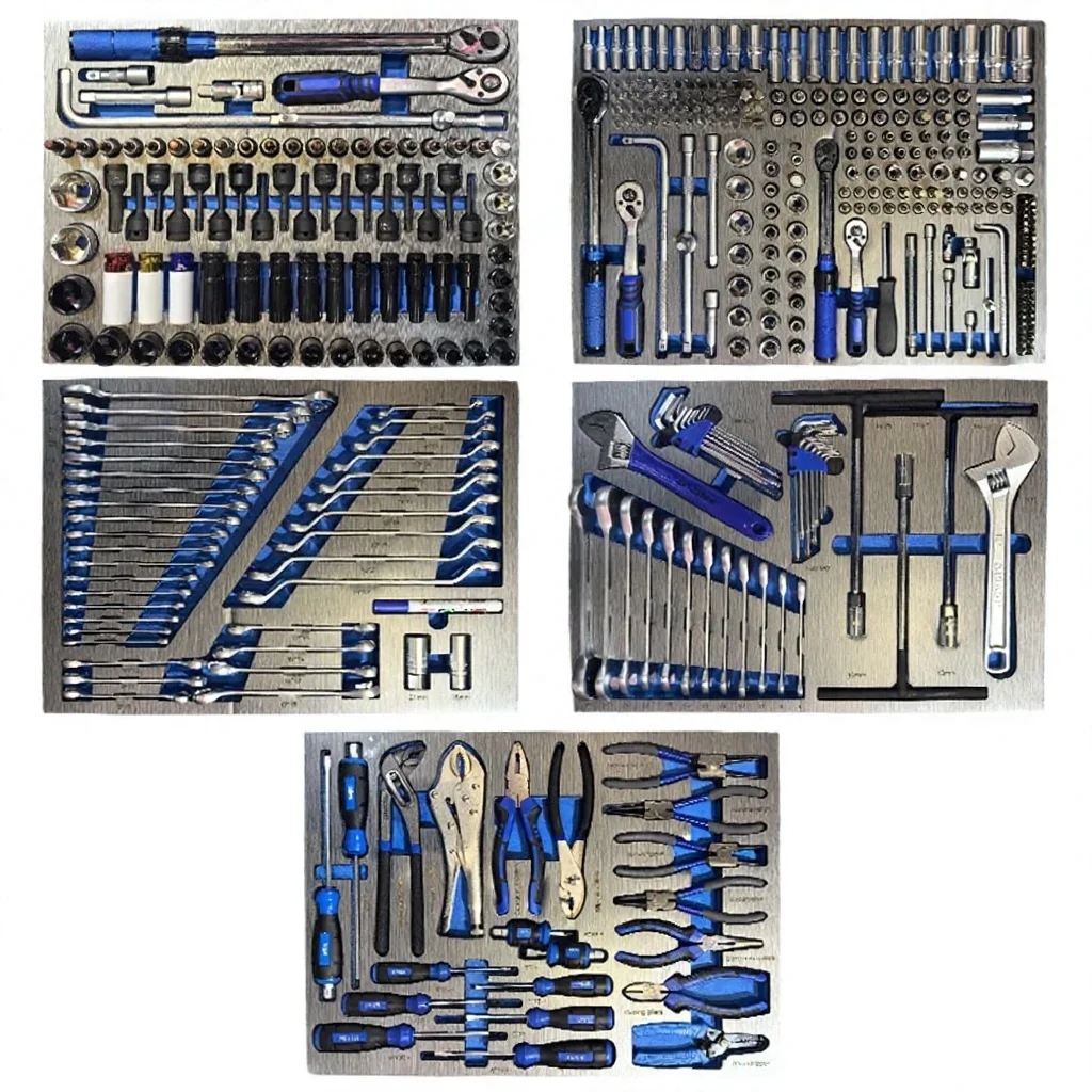 Hot Sale 413Pcs Complete Alloy Steel Hardware Tool Combination Set Durable Hand Repair Tools For Workshop Daily Maintenance
