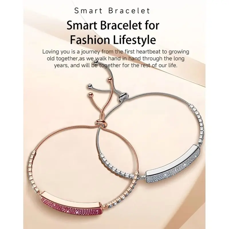 Reliable-Smartwatch Women Chain With Pedometer Heart Rate Silver,Smartwatch Women Chain With Pedometer Heart Rate Silver-ABDQ