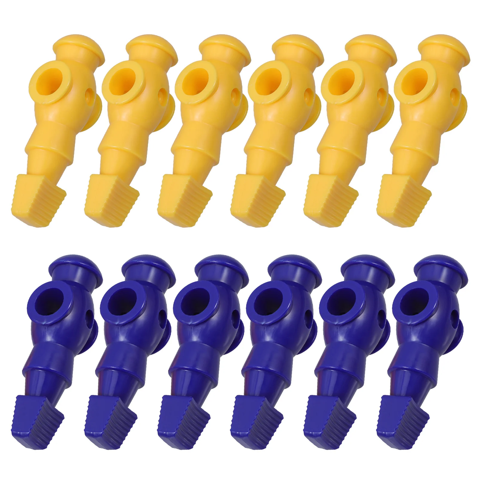 

26pcs Foosball Replacement Players 107Mm Durable Plastic Compatible With Standard Table Football Soccer Accessories