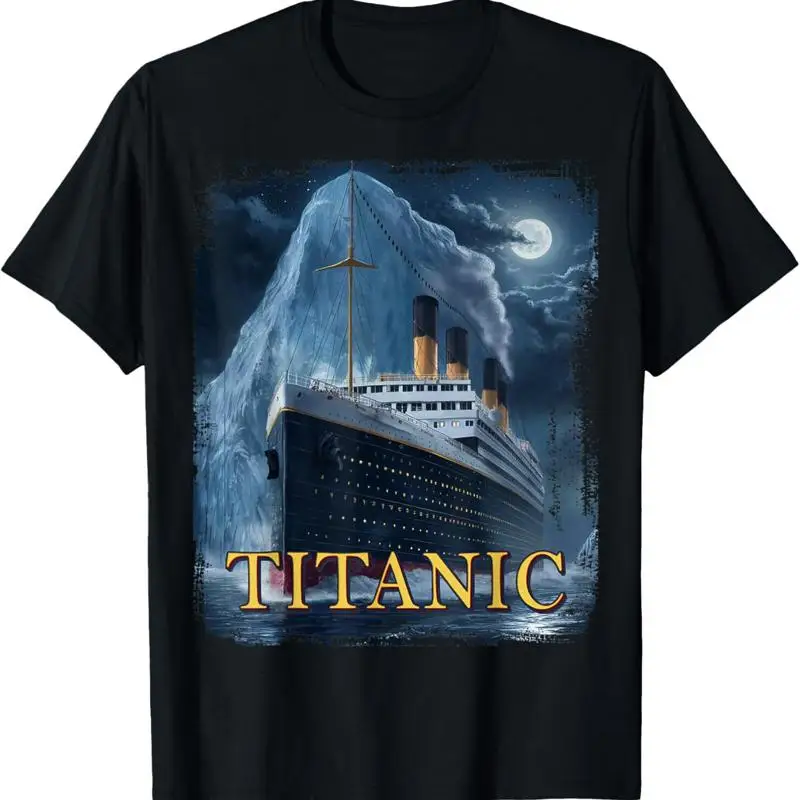 Футболка-titanic-cruise-ship-hit-iceberg-april-15th-1912-года