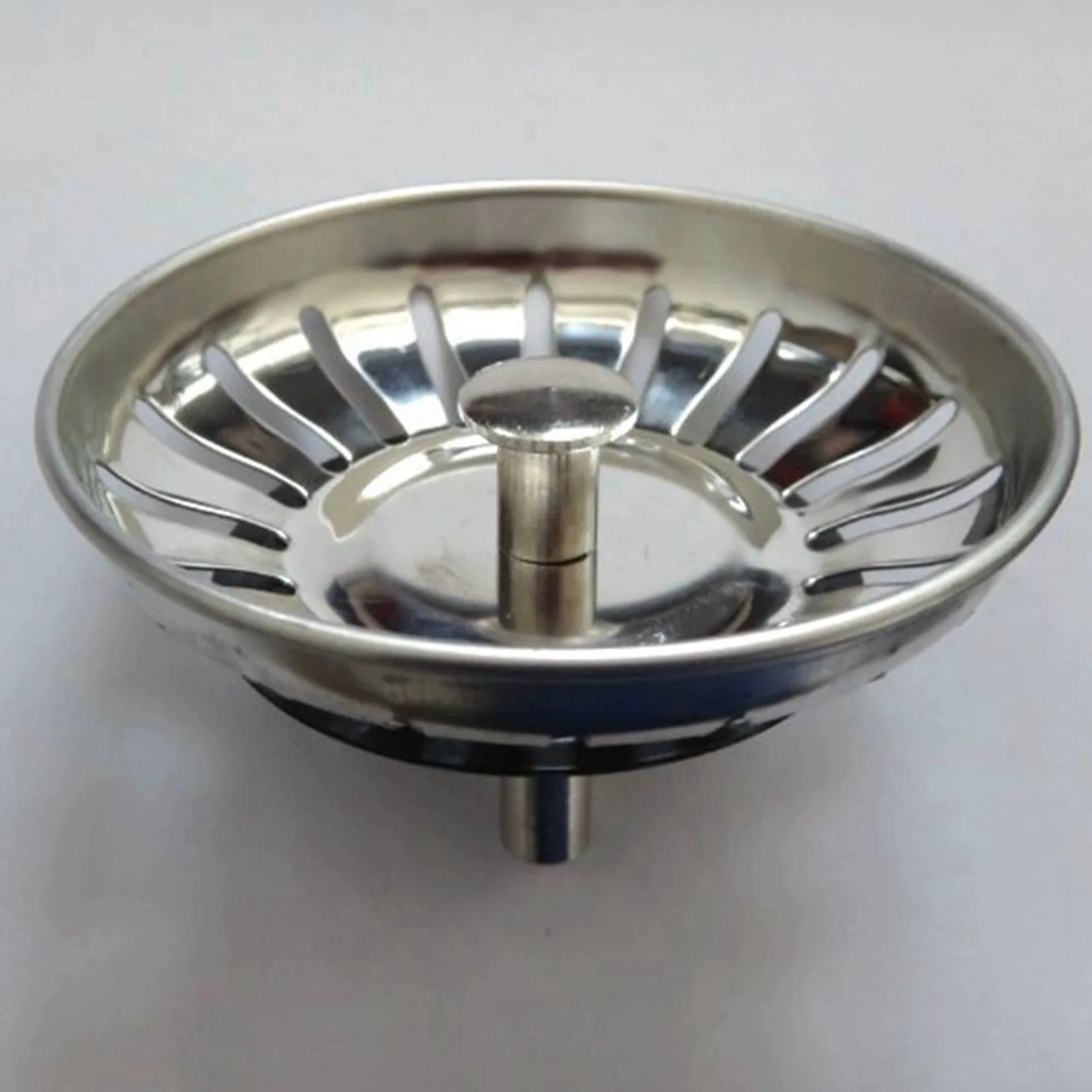 

ABYN-2X Diameter 78MM Stainless Steel Kitchen Sink Strainer Stopper Waste Plug Sink Filter