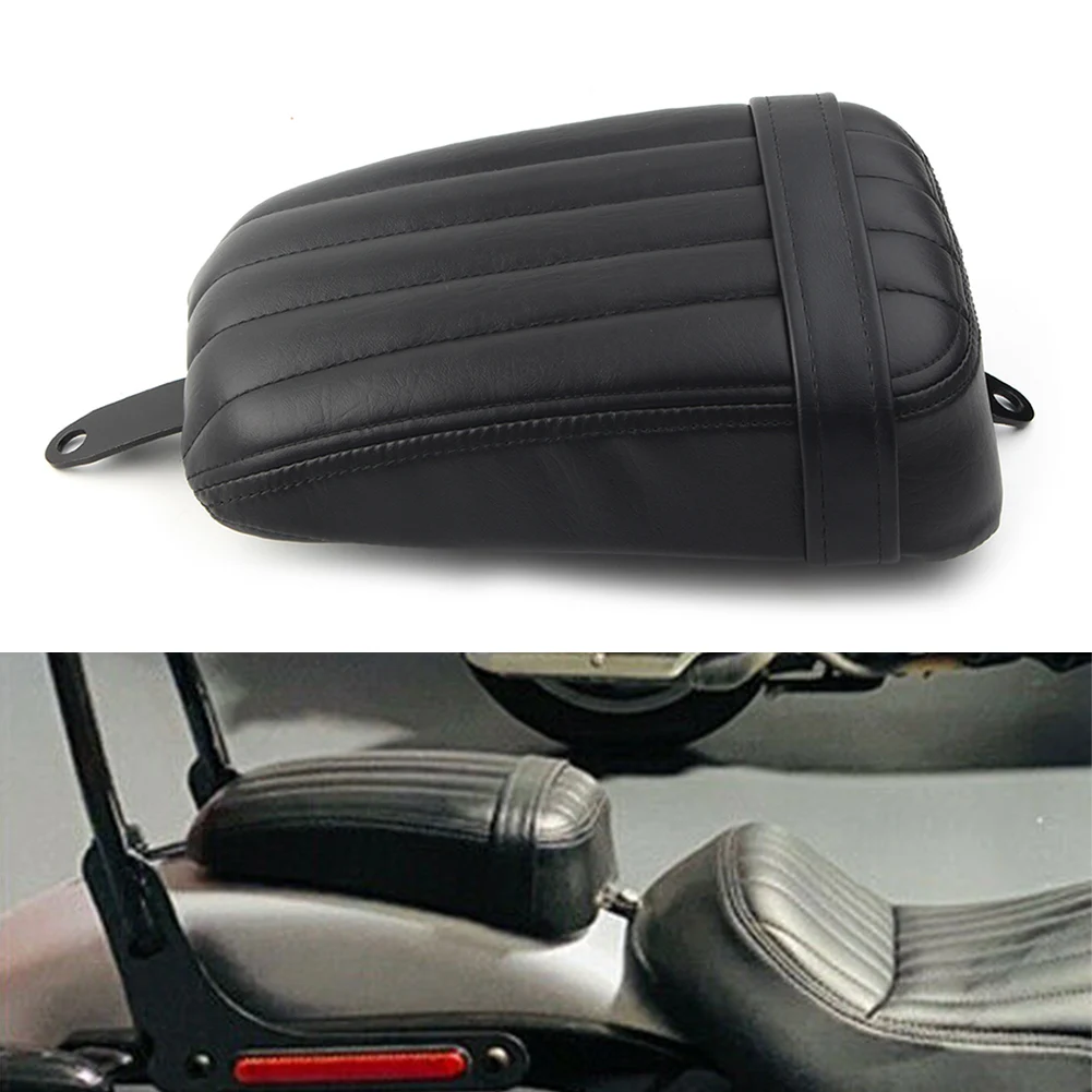 Motorbike Rear Passenger Seat Pillion For Harley Softail Slim FLSL Street Bob FXBB 2018 2019 2020 2021 2022 2023 PU Leather