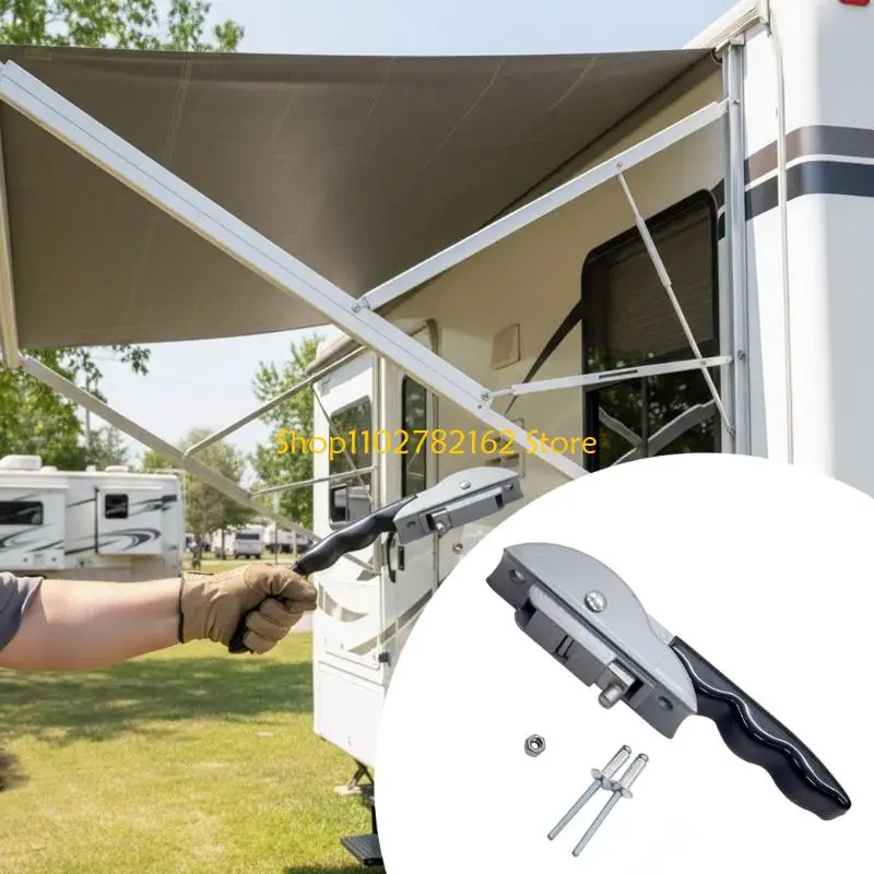 

547B Global Shade Lift Handle Replacement 2 Divisions Heavy Duty Steel Mixture Ergonomic Grip For Journeyer Shade Systems