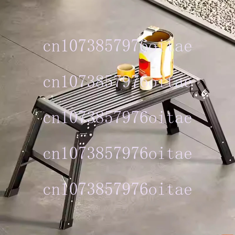 Split Head Aluminum Alloy Multi-Functional Car Washing Platform Thickened Workbench Household Decoration Folding Split Head Span