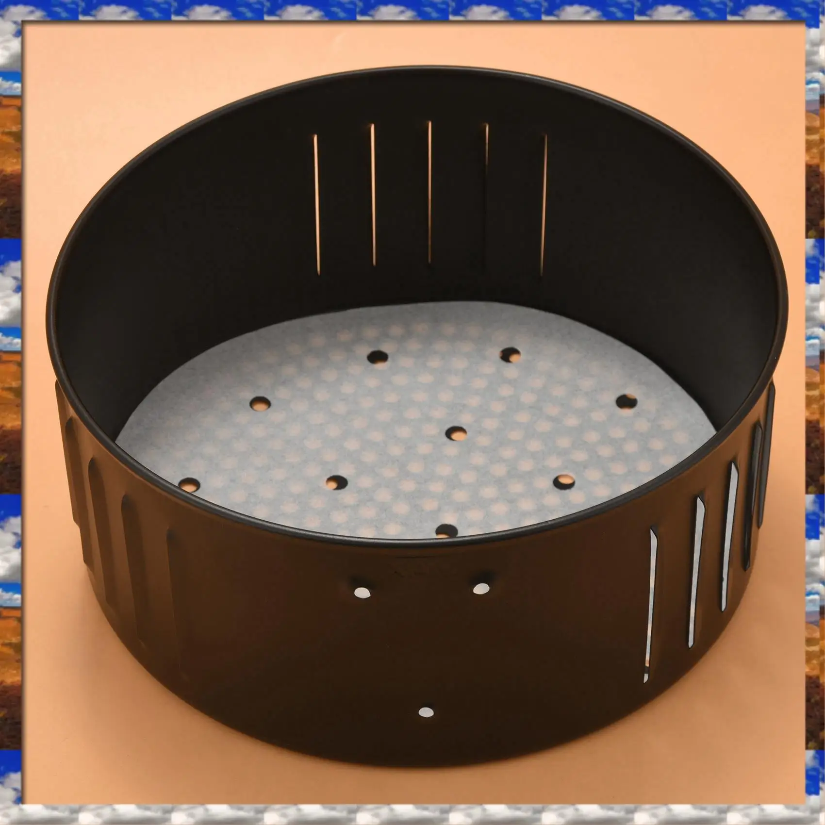 

Top Sale Air Fryer Replacement Basket,For All Air Fryer Oven,Air Fryer Accessories,Non-Stick Fry Basket