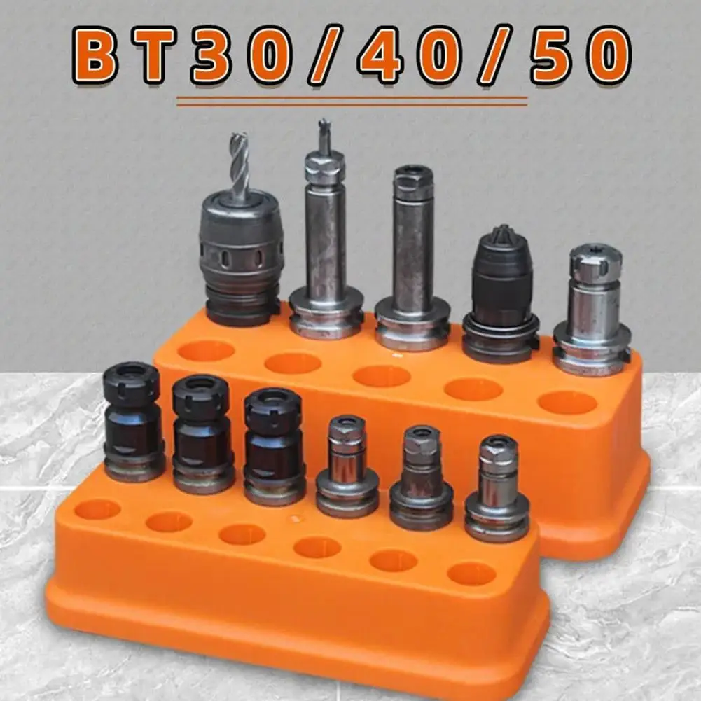 BT30/40/50 Drill Bit Collet Storage Box Tool Holders Plastics Storage Box Cnc Mahcine Parts Holders Case Repair Tool Storage Box