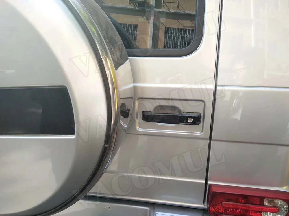 

Carbon Fiber For Mercedes Benz G Class W463 02-18 G55 G63 G500 G550 W464 2019+ Car Door Handles Covers Trim Styling Decoration