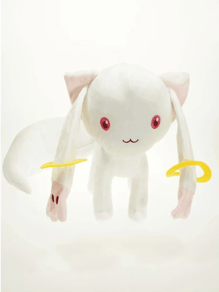 Anime Qbay Cat Puella Magi Madoka Magica Magic Kyubey Action Figure Toy Soft Pillow Doll Ornament Birthday Gift for Children