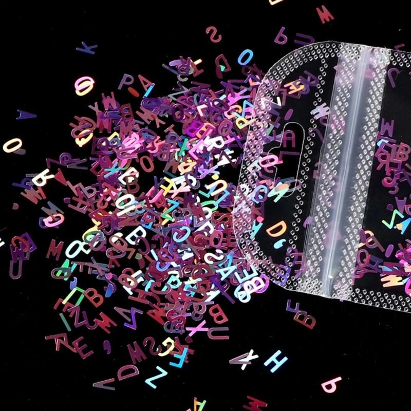 Letras inglesas elegantes lanternas glitter cristais resina epóxi preenchimento molde