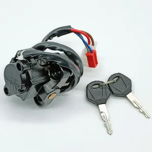 Locking Key Ignition Switch für Yamaha YZF R6 R6 1999-2005 YZF-R1 R1 1998-2003 XJ6 XJ6F XJ6N 2009-2013 2015-2016 FZ09 FJ09 2014-16 12 Hauptverkaufszündung XJ6 - №9