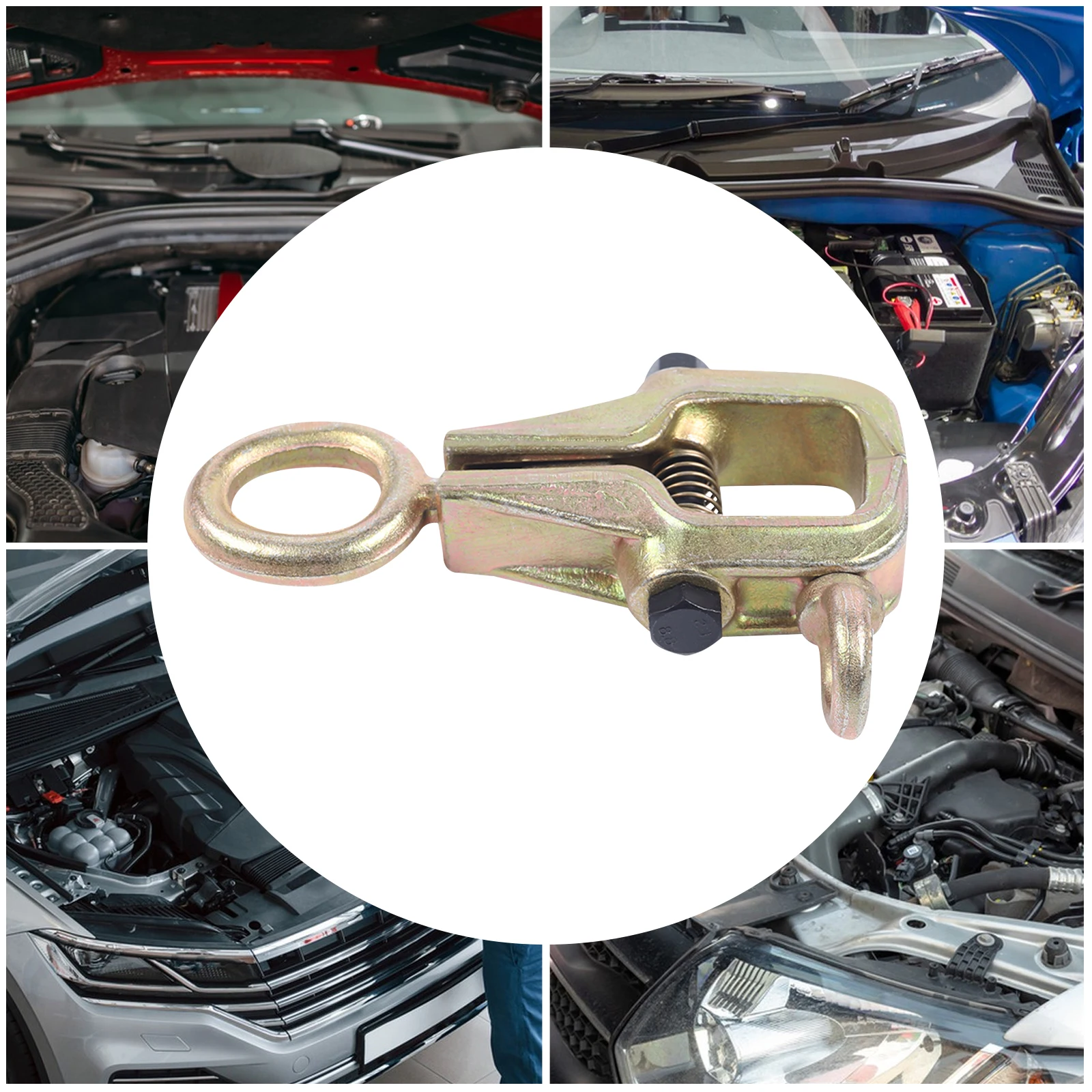 

5 Ton 2 Way Auto Body Repair Pull Clamp Frame Back Dent Puller Self-Tightening