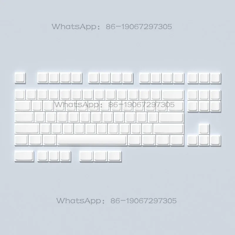 LAK-non-engraved low shaft keycap is suitable for cross core low shaft 75 with row mechanical keyboard