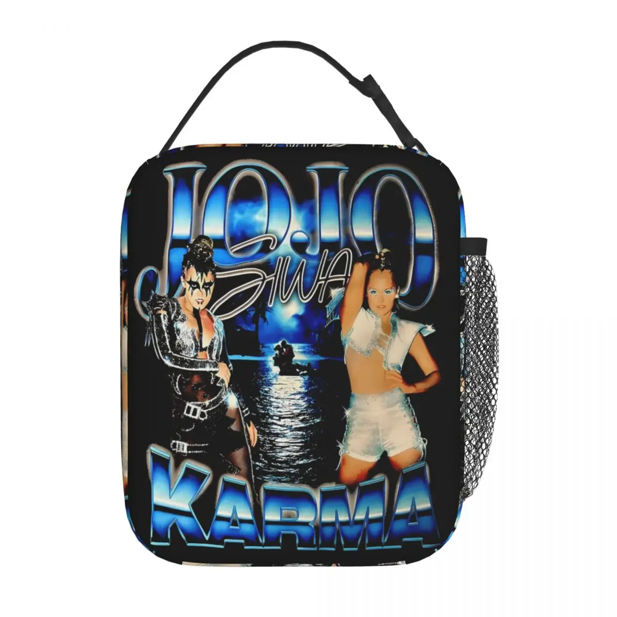 

Vintage JoJo Siwa Bootleg Thermal Insulated Lunch Bag for Work Singer Karma Album Reusable Bento Box Cooler Thermal Lunch Boxes