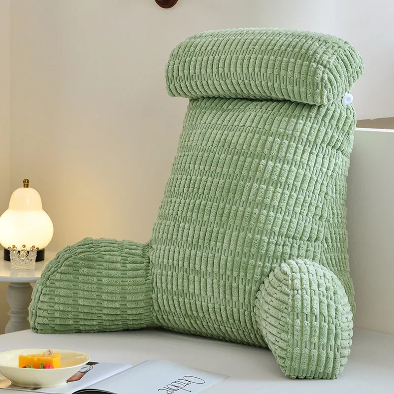 Bedside Soft Bag Large Backrest Pad Bed Pillow Neck Cushion Throw Pillow Dormitory Student Sofa Waist Pillow