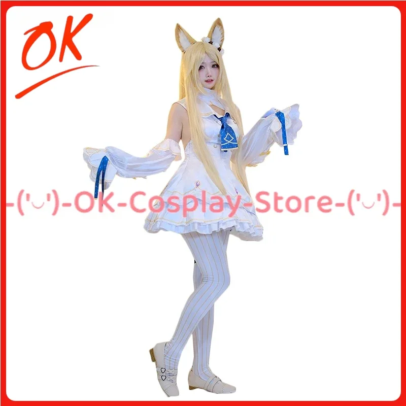

[Customized] Game Blue Archive Seia Yurizono Cosplay Costume Women Cute Dress Suit Halloween Uniform Anime Clothes
