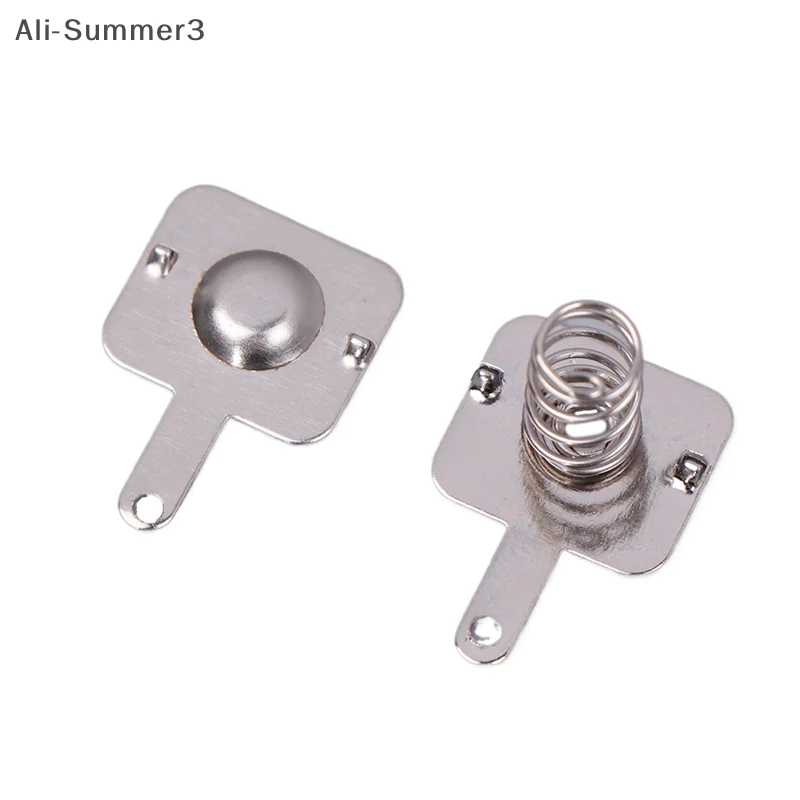 Feuille de batterie 18650, 20 pièces, accessoires de bricolage, feuille de Contact à ressort, boîte de batterie Positive et négative, bipolaire unique