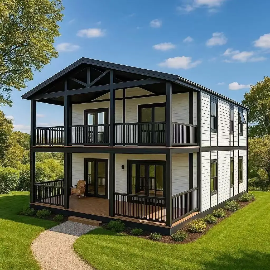 Eco Friendly Foldable Container House 20ft 40ft Expandable Prefab Home for Hotel Site Camp Fast Installation Ready Made