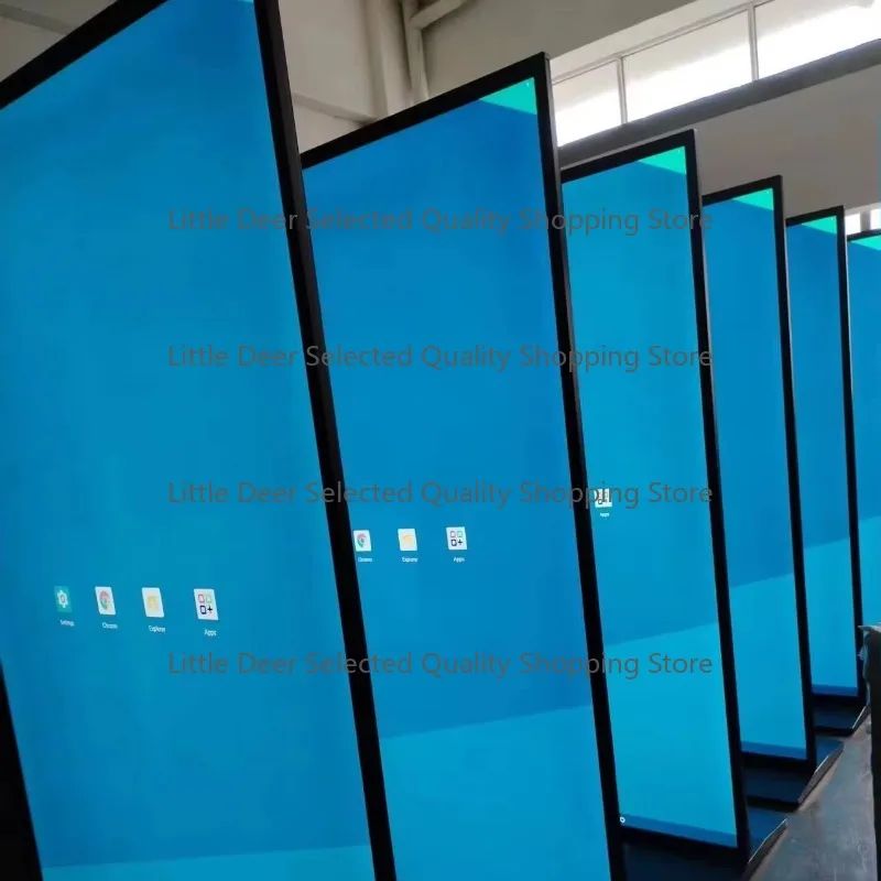 

Indoor 65''/75''/86'' Full Screen 4K Touch LCD Advertising Standing Kiosk Full Screen LCD Windows/Totem
