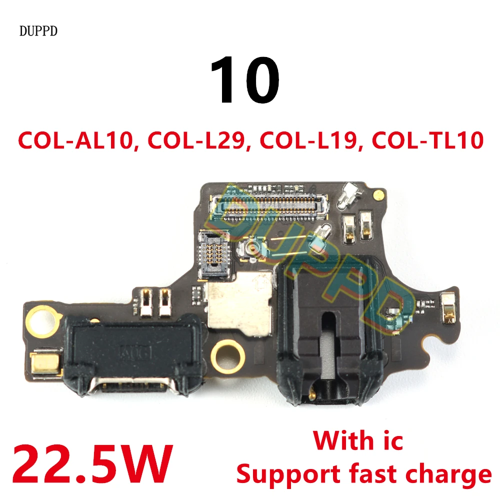 

USB Type-C 2.0 Charging Port Board Microphone Module Flex Cable Connector Parts For Huawei Honor 10