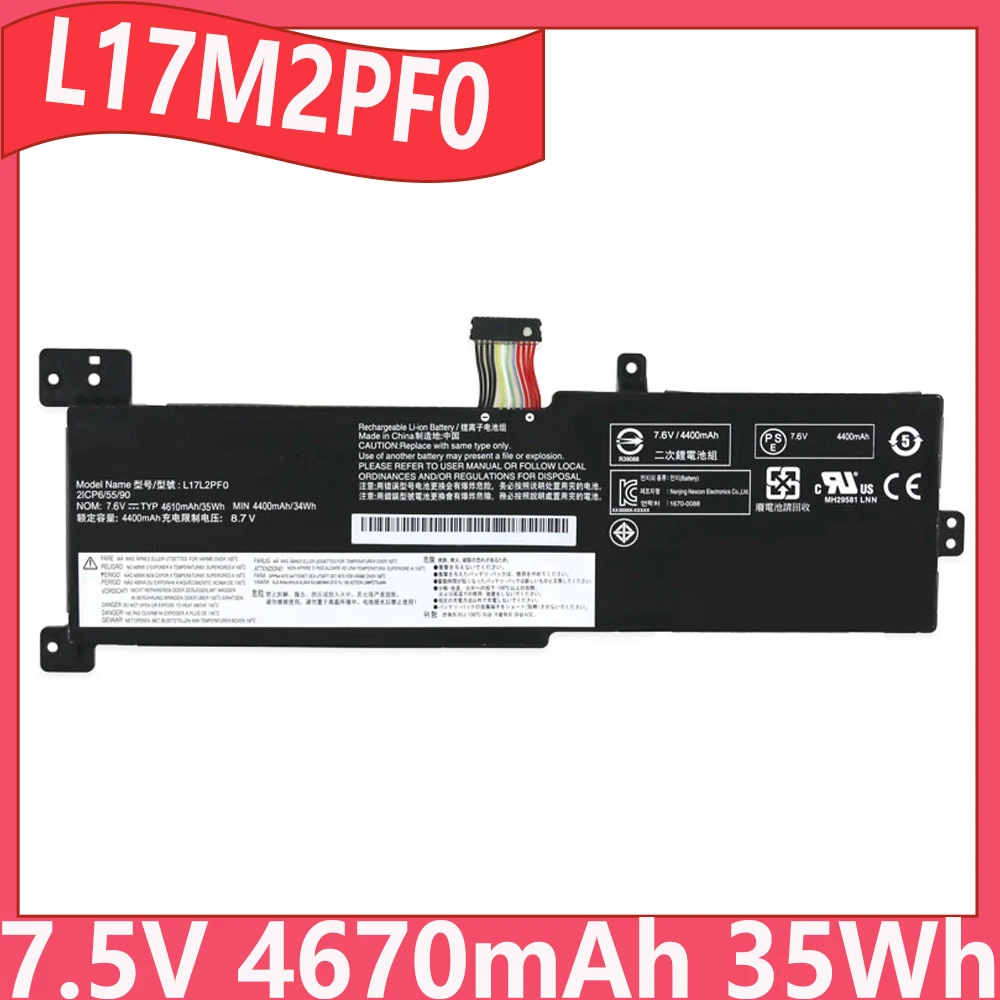 

L17M2PF0 L17L2PF0 7.5V 4670mAh 35Wh Laptop battery For Lenovo IdeaPad 320-14ABR 320-15ABR 15IKB 320-15ABR L17M2PF1