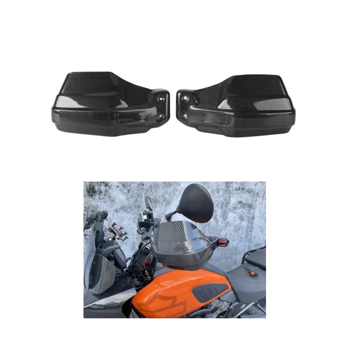 Motorcycle Carbon Fiber Handguard Wind Deflector For Harley Pan America 1250 RA1250 Special RA1250S 2021-2023