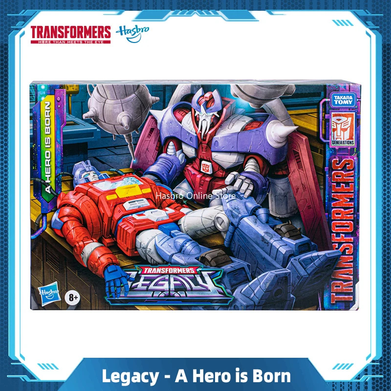 

Hasbro Трансформеры Legacy A Hero Born Alpha Trion & Orion Pax 2-Pack коллекция хобби новая модель F4242