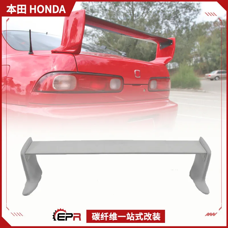 

Подходит для Honda Integra DC2 Mugen Infinite Style, задний спойлер с фиксированным ветровым крылом, модернизированное заднее крыло из углеродного волокна