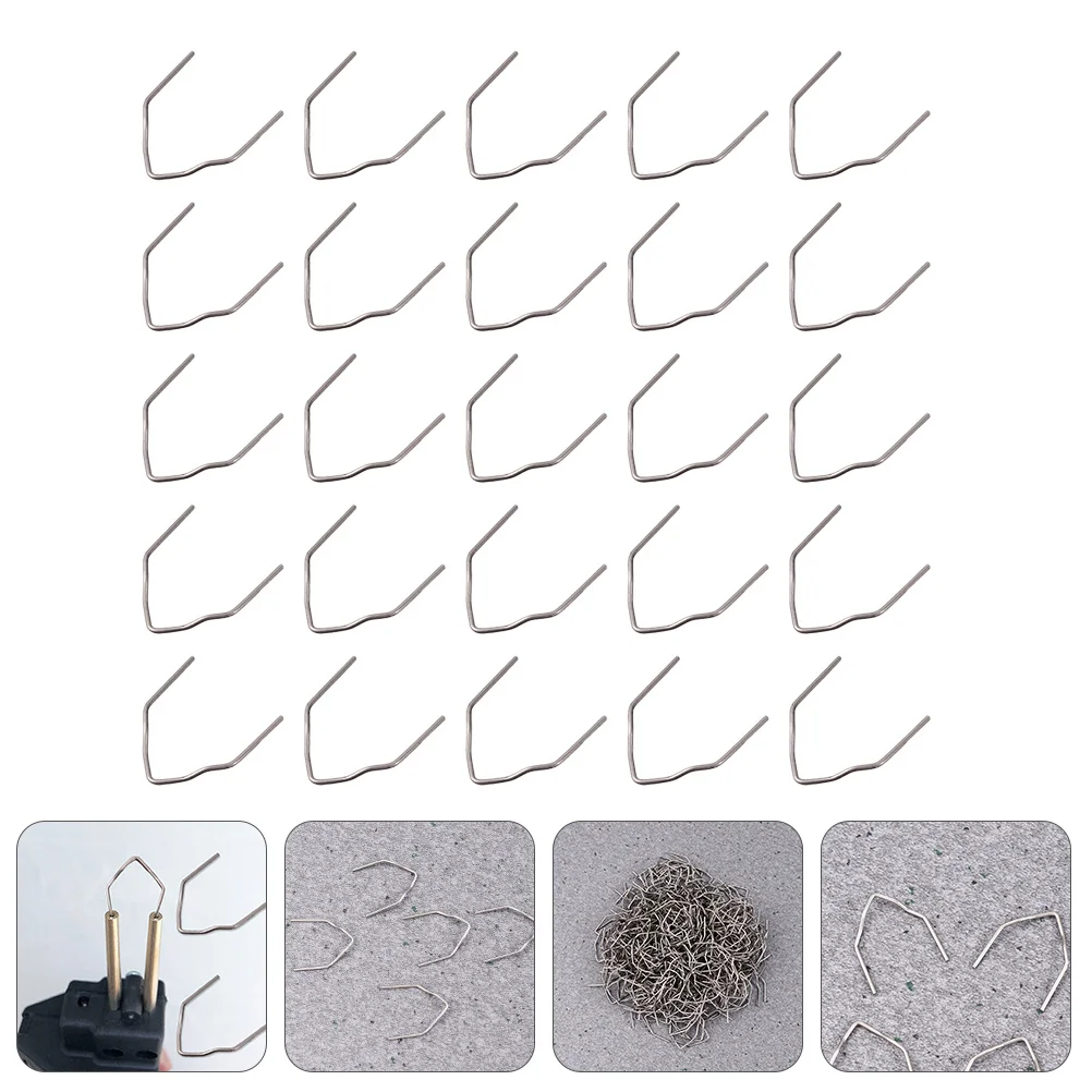 

1000pcs Bumper Repair Hot Staples Durable Iron Welding Rods For Car Motorcycle Plastic Crack Fixing Auto Accessories