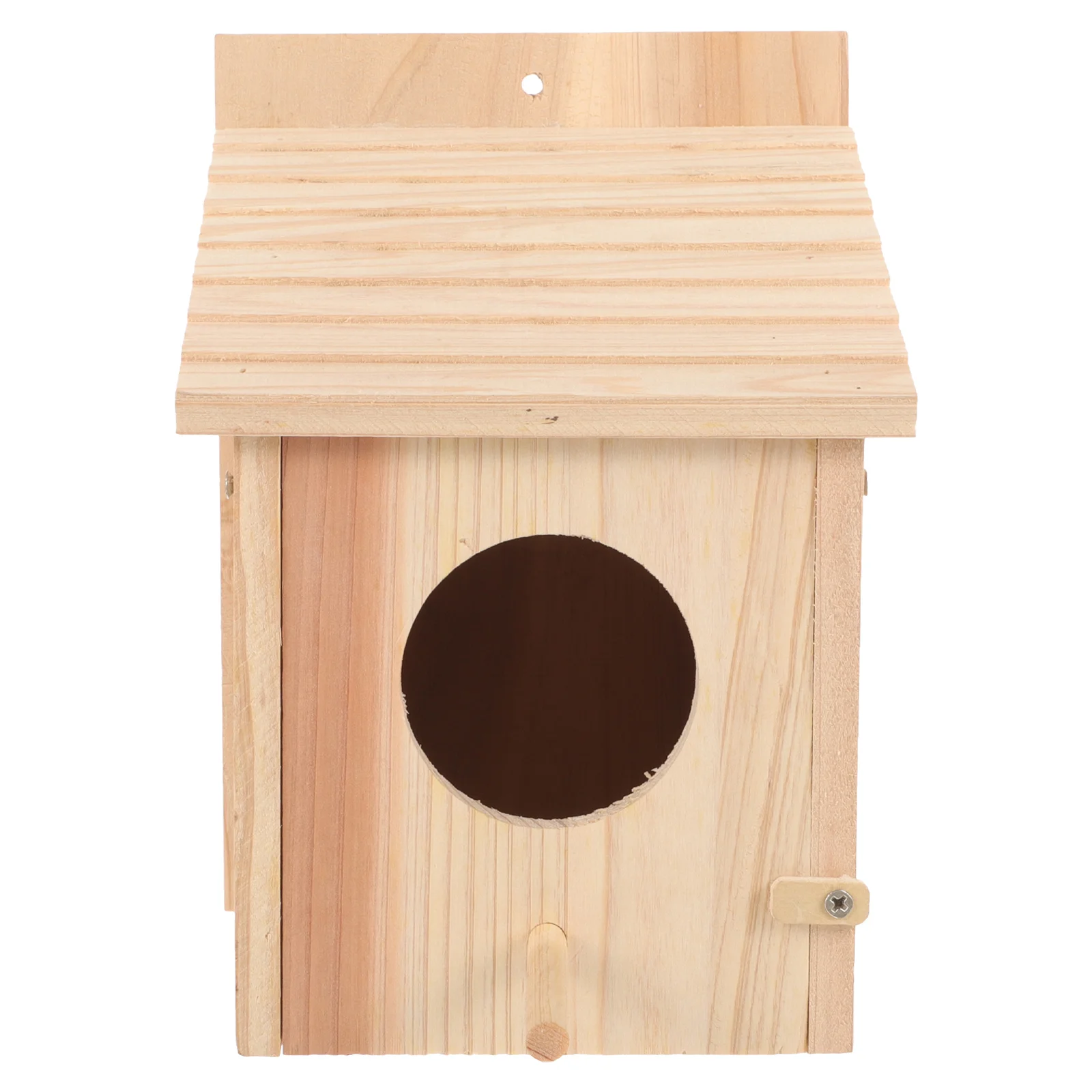 BEEHIVE BIRDHOUSE สวิตช์ไฟ Surround Birdcage ตกแต่งไม้ธรรมชาติสําหรับภายนอก