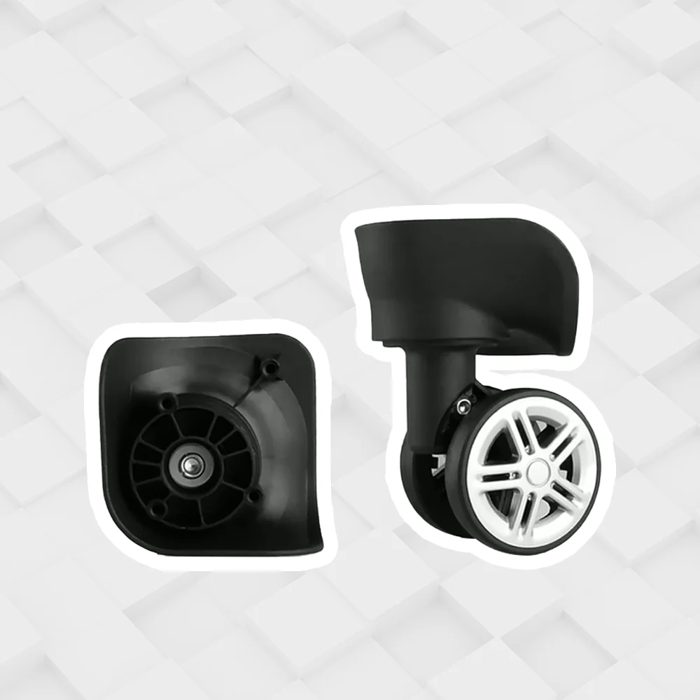 

4 шт., чехол на колесиках для чемодана, аксессуары для багажа, дорожный чехол на колесиках, ремонт, износостойкие бесшумные колеса