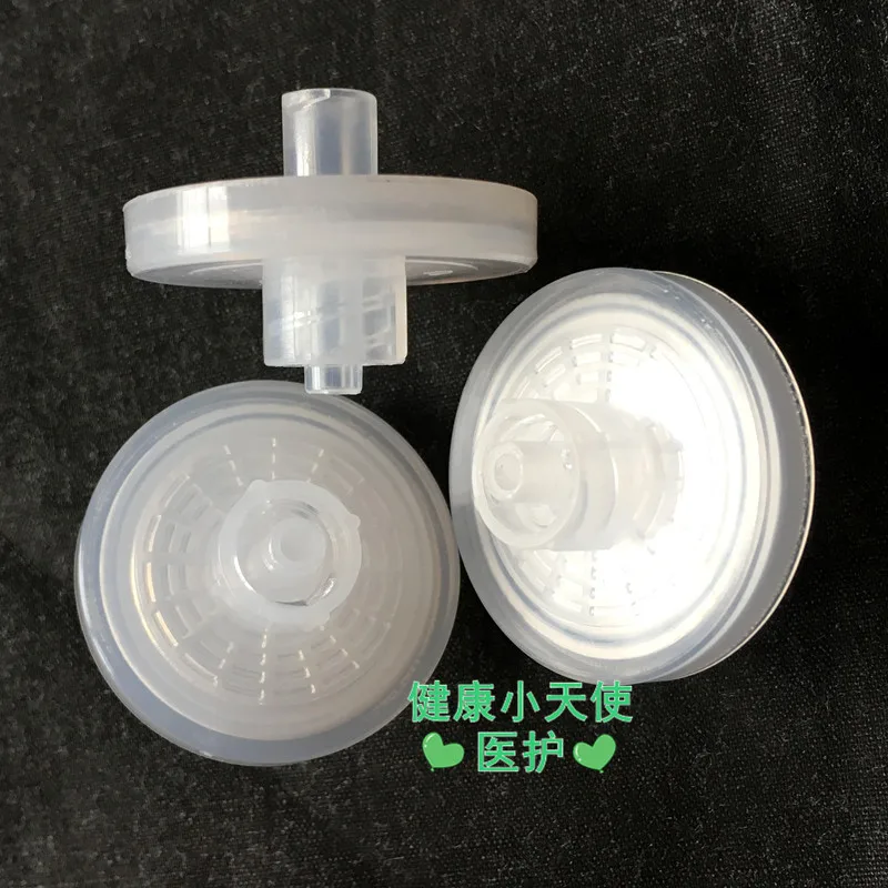 28MM Luer interface air filter gas collection sample gas air filter water blocking dust removal with Luer lock