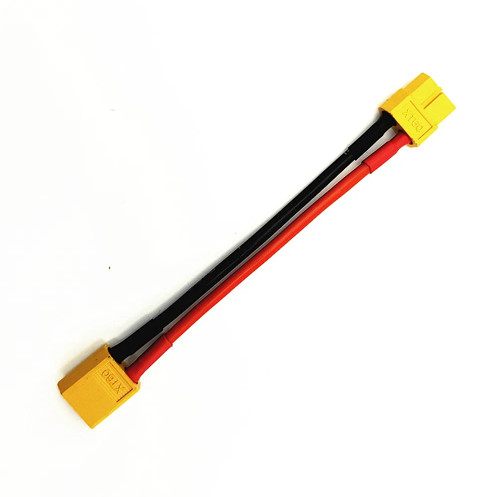 XT60 Parallel Battery Connector Male/Female Cable 1 to 2 1 to 3 Dual   Extension Y Splitter Silicone Wire 14AWG for RC Battery