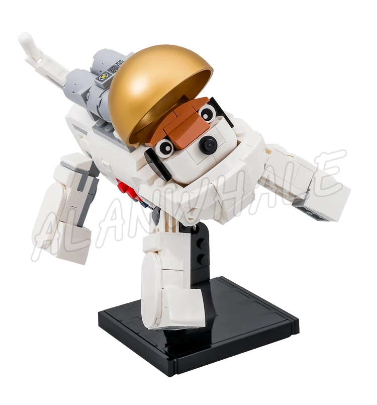 647pcs Creator 3in1 Space Astronaut Detachable Jet Propulsion Backpadog Viper 68003 Building Block set Compatible with Model