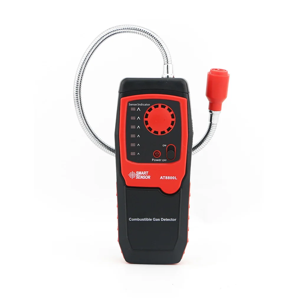 AS8800L Combustible Gas Detector SMART SENSOR Natural Gas Leakage Tester Tool Methane Gas Leak Detector Analyzer Dropshipping
