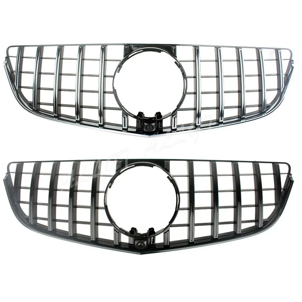 Car Front Racing Bumper Grille Upper Facelift Grill For Mercedes Benz W207 E-Coupe 2014 2015 2016 GTR