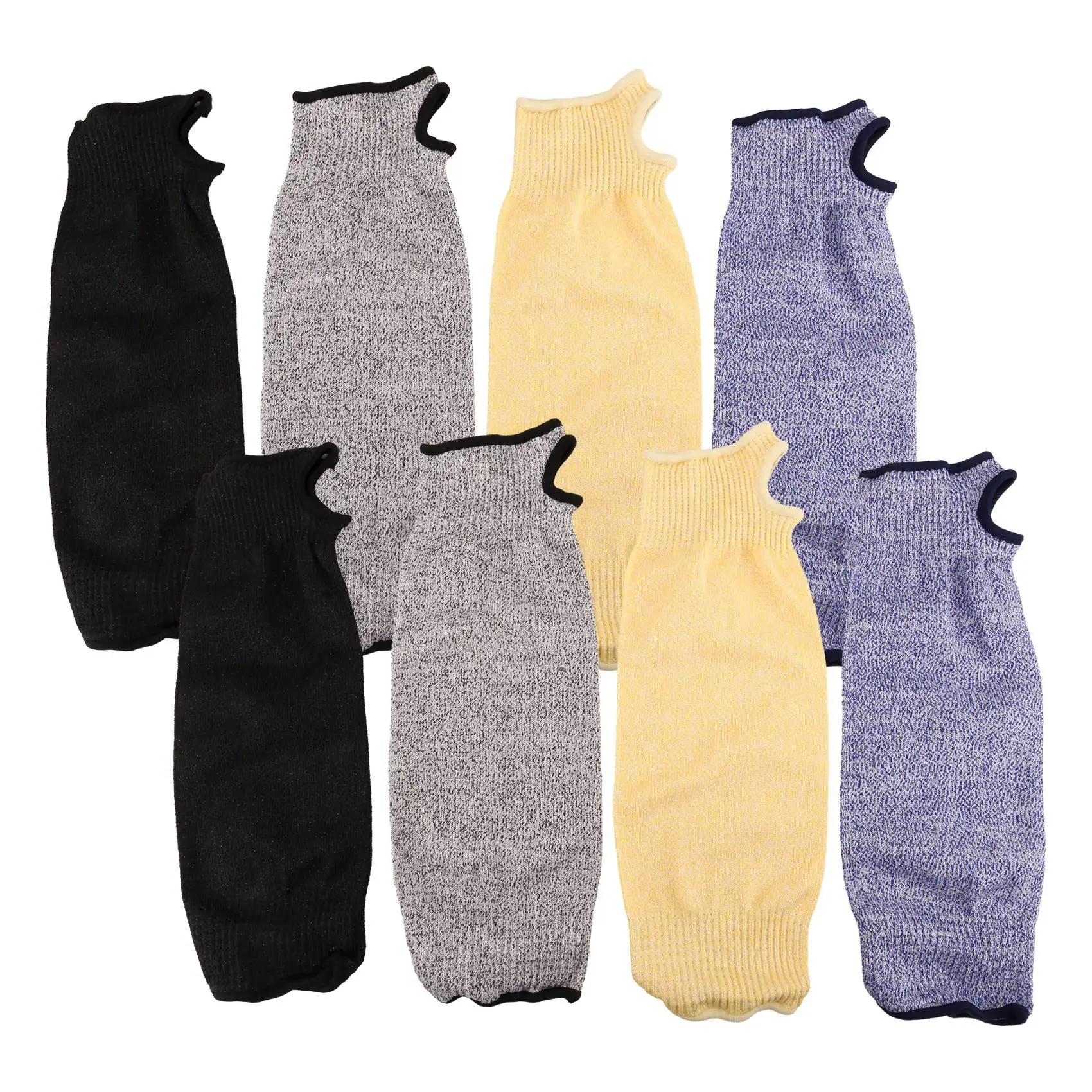 4 pary rękawów odpornych na przecięcia i oparzenia Rękawy ochronne na ramiona Ochraniacze przedramion do cienkiej skóry i siniaków Otwarty mankiet 35 cm