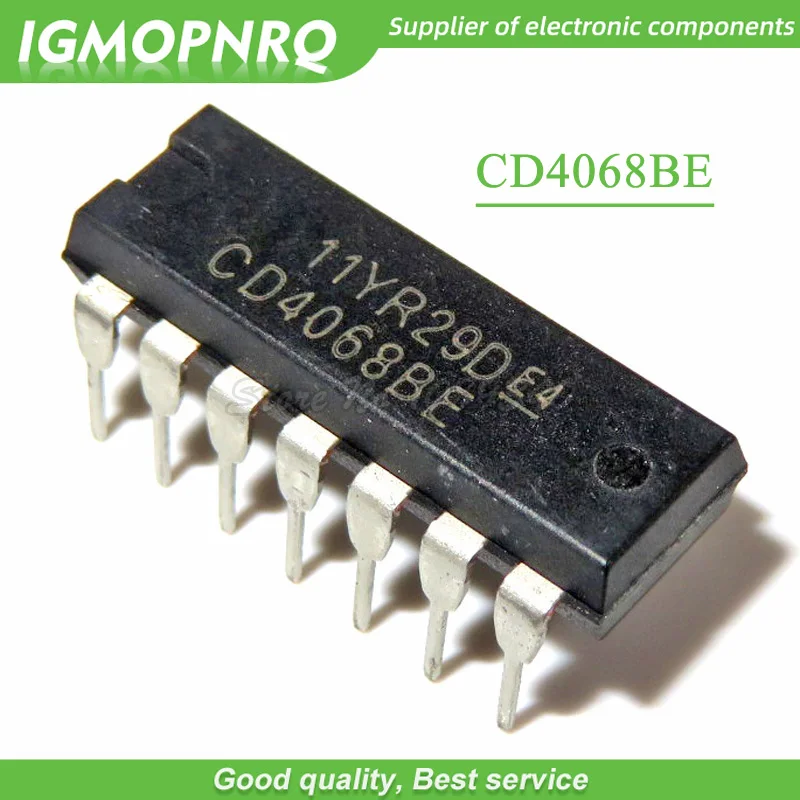 10pcs CD4068BE DIP-14 CD4068 DIP14 4068BE DIP IGMOPNRQ