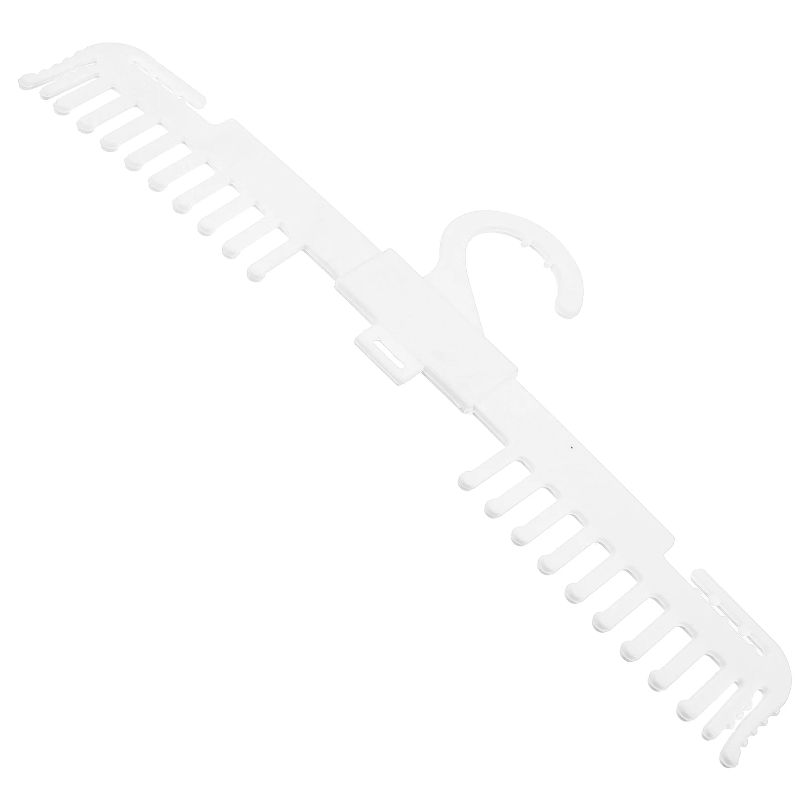 

Plastic Comb Hangers for Underwear Bras Socks White Anti Slip Closet Organizer Bra Hangers For Closet Organizer Storage Solution