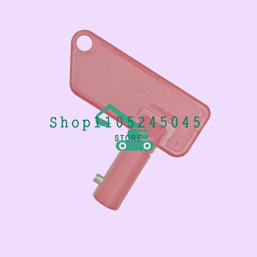 

50pcs New Ignition Starter Key for MS634212 Isolator Keys Fits Terex Battery Master Disconnect 87185, 0-605-99