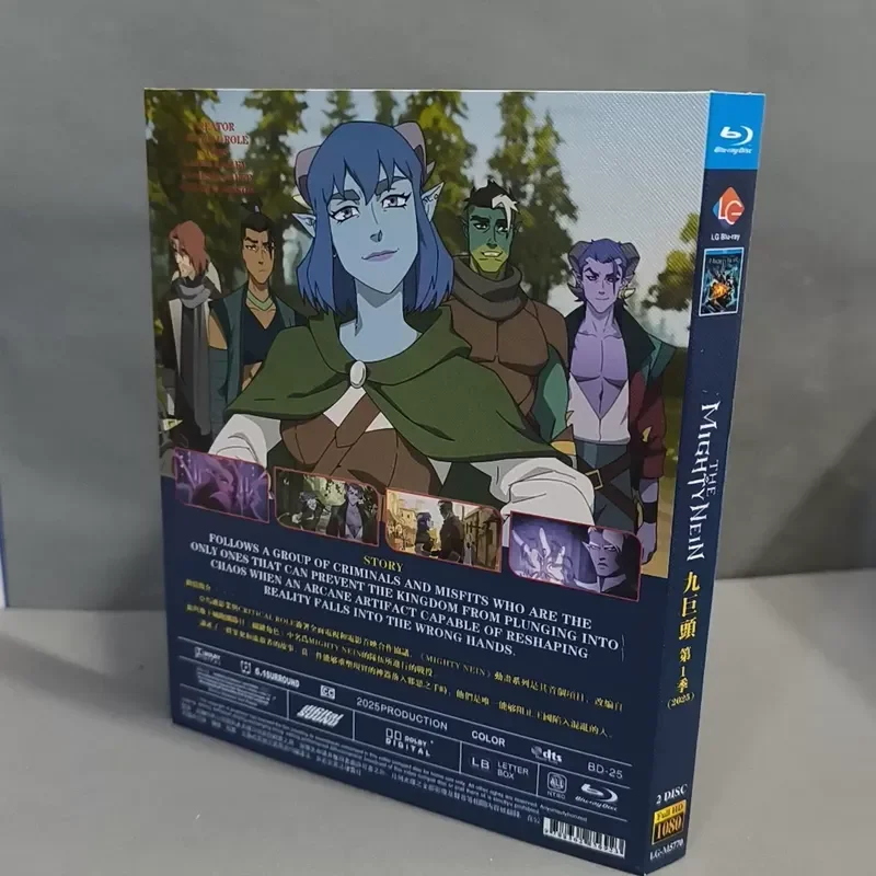 New Unopened Boxed Blu-ray Disc The Big Nine Season 1