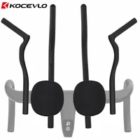 KOCEVLO-mango de apoyo TT extendido para manillar Aero, piñón fijo para bicicleta de carretera, triatlón, tiempo de prueba, carbono