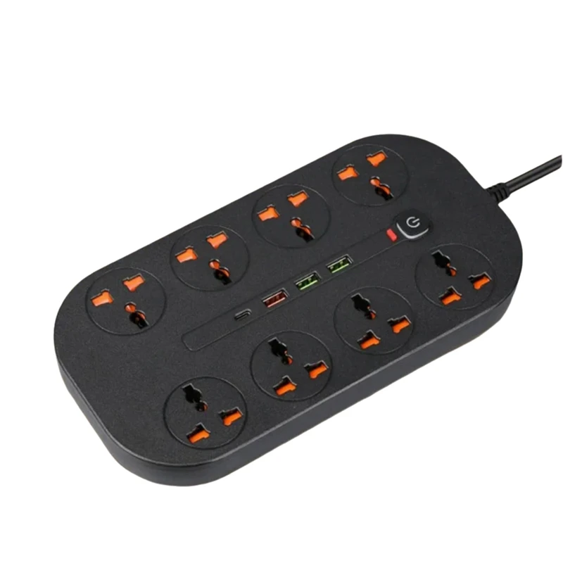 

ABRU-универсальная розетка для удлинителя с удлинителем, порт USB Type-C для вилки стандарта США, розетка переменного тока, мультипризрак, вилка стандарта США