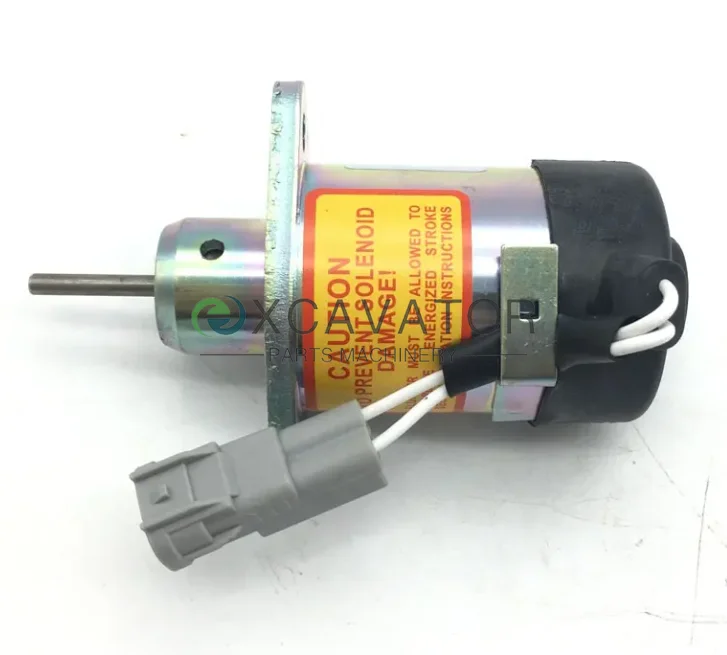 

Construction Machinery Parts 12V 1e369-60011 Fuel Shut Off Solenoid for Kubota V2607 V3307 Ec55/80d PS45CZ393 Yk314