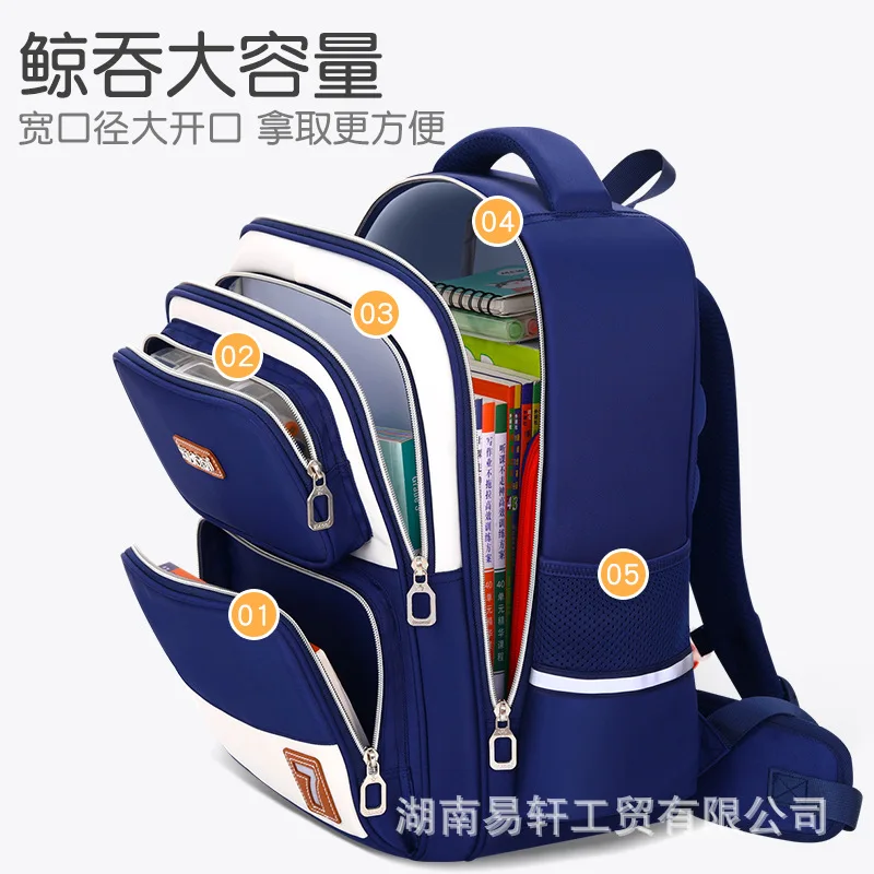 Tas Ransel Penyangga Pinggang untuk Anak Laki-laki, Tas Sekolah untuk Anak Perempuan, Tas Buku Ergonomis untuk Siswa SD, Tas Ransel Anak yang Nyaman