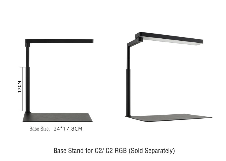 Chihiros C2 RGB C II نمو النبات كليب حوض السمك مصباح خزانات الأسماك اكسسوارات LED حوض السمك ضوء بلوتوث شروق الشمس غروب الشمس مصباح #4