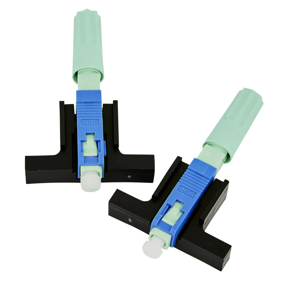 Lenew Popular Optical Fiber Connector  Durable LX18 Net type SC APC/UPC  FTTH  Fiber Optic Fast Connector